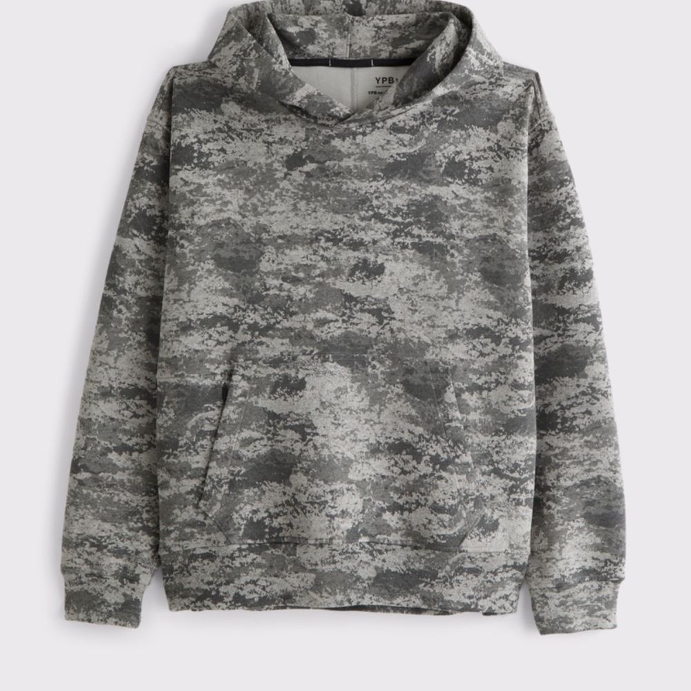 Abercrombie YPB neoKNIT MAX Popover Grey Camo - Picture 2 of 6